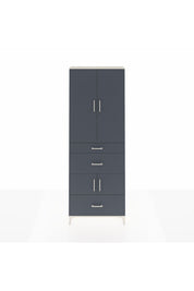 Arges Dolap 4 Raflı 3 Çekmeceli 4 Kapaklı 88x30x243 - S33M149V2A