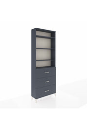 Arges Dolap 4 Raflı 3 Çekmeceli 88x30x243 - S33M186V5A