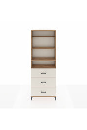 Arges Dolap 4 Raflı 3 Çekmeceli 88x30x243 - S33M186V7A