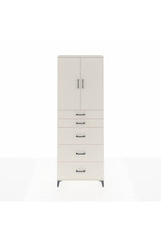 Arges Dolap 3 Raflı 5 Çekmeceli 2 Kapaklı 88x30x243 - S33M187V1A