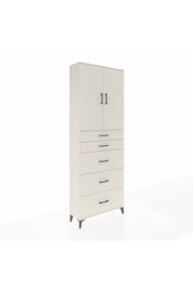 Arges Dolap 3 Raflı 5 Çekmeceli 2 Kapaklı 88x30x243 - S33M187V1A