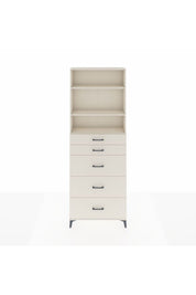 Arges Dolap 3 Raflı 5 Çekmeceli 88x30x243 - S33M188V1A