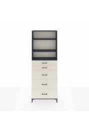Arges Dolap 3 Raflı 5 Çekmeceli 88x30x243 - S33M188V4A