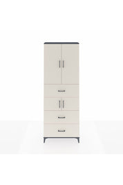 Arges Dolap 4 Raflı 3 Çekmeceli 4 Kapaklı 88x30x243 - S33M189V4A