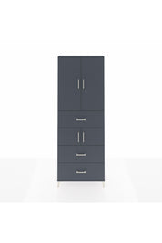 Arges Dolap 4 Raflı 3 Çekmeceli 4 Kapaklı 88x30x243 - S33M189V5A