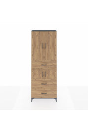 Arges Dolap 4 Raflı 3 Çekmeceli 4 Kapaklı 88x30x243 - S33M189V6A