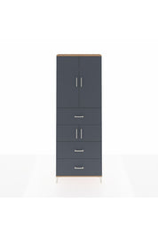 Arges Dolap 4 Raflı 3 Çekmeceli 4 Kapaklı 88x30x243 - S33M189V8A
