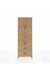 Arges Dolap 4 Raflı 3 Çekmeceli 4 Kapaklı 88x30x243 - S33M189V9A