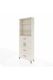 Arges Dolap 4 Raflı 3 Çekmeceli 2 Kapaklı 88x30x243 - S33M190V1A