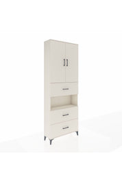 Arges Dolap 4 Raflı 3 Çekmeceli 2 Kapaklı 88x30x243 - S33M191V1A