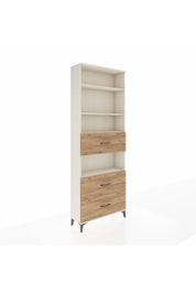 Arges Dolap 4 Raflı 3 Çekmeceli 88x30x243 - S33M192V3A