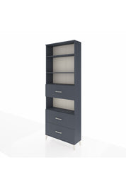 Arges Dolap 4 Raflı 3 Çekmeceli 88x30x243 - S33M192V5A