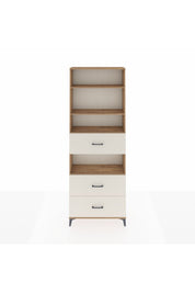 Arges Dolap 4 Raflı 3 Çekmeceli 88x30x243 - S33M192V7A
