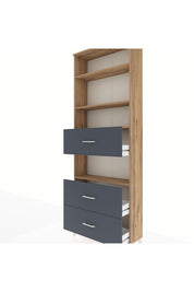 Arges Dolap 4 Raflı 3 Çekmeceli 88x30x243 - S33M192V8A