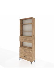 Arges Dolap 4 Raflı 3 Çekmeceli 88x30x243 - S33M192V9A