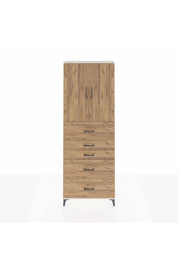Arges Dolap 3 Raflı 5 Çekmeceli 2 Kapaklı 88x30x243 - S33M193V3A
