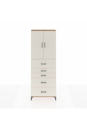 Arges Dolap 3 Raflı 5 Çekmeceli 2 Kapaklı 88x30x243 - S33M193V7A