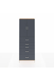 Arges Dolap 3 Raflı 5 Çekmeceli 2 Kapaklı 88x30x243 - S33M193V8A