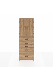 Arges Dolap 3 Raflı 5 Çekmeceli 2 Kapaklı 88x30x243 - S33M193V9A