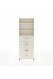 Arges Dolap 3 Raflı 5 Çekmeceli 88x30x243 - S33M194V1A