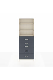Arges Dolap 3 Raflı 5 Çekmeceli 88x30x243 - S33M194V2A