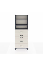 Arges Dolap 3 Raflı 5 Çekmeceli 88x30x243 - S33M194V4A