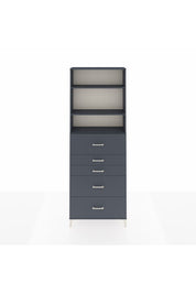 Arges Dolap 3 Raflı 5 Çekmeceli 88x30x243 - S33M194V5A