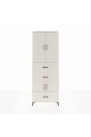 Arges Dolap 4 Raflı 3 Çekmeceli 4 Kapaklı 88x30x243 - S33M195V1A
