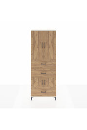 Arges Dolap 4 Raflı 3 Çekmeceli 4 Kapaklı 88x30x243 - S33M195V3A