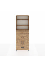 Arges Dolap 4 Raflı 3 Çekmeceli 2 Kapaklı 88x30x243 - S33M196V9A