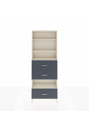 Arges Dolap 4 Raflı 3 Çekmeceli 88x30x243 - S33M198V2A