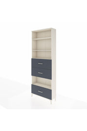 Arges Dolap 4 Raflı 3 Çekmeceli 88x30x243 - S33M198V2A