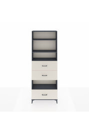 Arges Dolap 4 Raflı 3 Çekmeceli 88x30x243 - S33M198V4A