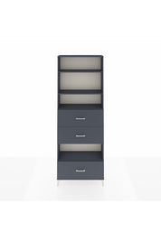 Arges Dolap 4 Raflı 3 Çekmeceli 88x30x243 - S33M198V5A