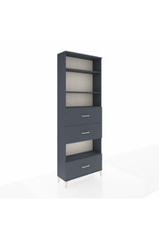 Arges Dolap 4 Raflı 3 Çekmeceli 88x30x243 - S33M198V5A