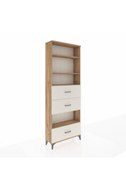 Arges Dolap 4 Raflı 3 Çekmeceli 88x30x243 - S33M198V7A