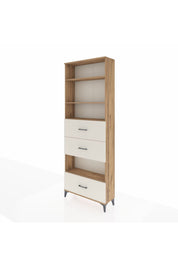 Arges Dolap 4 Raflı 3 Çekmeceli 88x30x243 - S33M198V7A