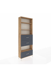 Arges Dolap 4 Raflı 3 Çekmeceli 88x30x243 - S33M198V8A