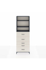 Arges Dolap 3 Raflı 5 Çekmeceli 88x30x243