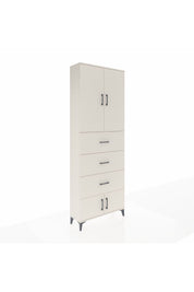 Arges Dolap 3 Raflı 3 Çekmeceli 4 Kapaklı 88x30x243 - S33M201V1A