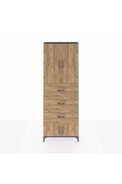 Arges Dolap 3 Raflı 3 Çekmeceli 4 Kapaklı 88x30x243 - S33M201V6A