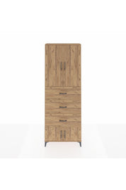 Arges Dolap 3 Raflı 3 Çekmeceli 4 Kapaklı 88x30x243 - S33M201V9A