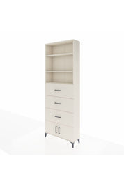 Arges Dolap 3 Raflı 3 Çekmeceli 2 Kapaklı 88x30x243 - S33M202V1A