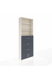 Arges Dolap 3 Raflı 3 Çekmeceli 2 Kapaklı 88x30x243 - S33M202V2A