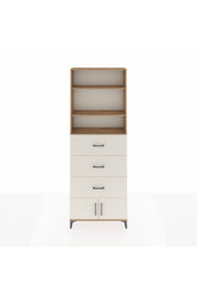 Arges Dolap 3 Raflı 3 Çekmeceli 2 Kapaklı 88x30x243 - S33M202V7A