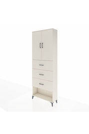 Arges Dolap 3 Raflı 3 Çekmeceli 2 Kapaklı 88x30x243 - S33M203V1A