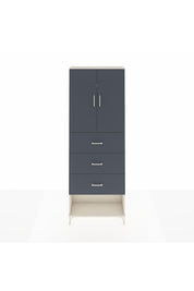 Arges Dolap 3 Raflı 3 Çekmeceli 2 Kapaklı 88x30x243 - S33M203V2A