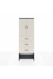 Arges Dolap 3 Raflı 3 Çekmeceli 2 Kapaklı 88x30x243 - S33M203V4A