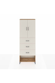 Arges Dolap 3 Raflı 3 Çekmeceli 2 Kapaklı 88x30x243 - S33M203V7A