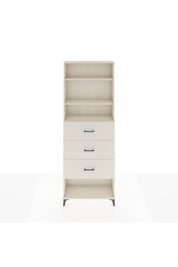 Arges Dolap 3 Raflı 3 Çekmeceli 88x30x243 - S33M204V1A